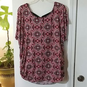 Stretch knit top Agenda XL